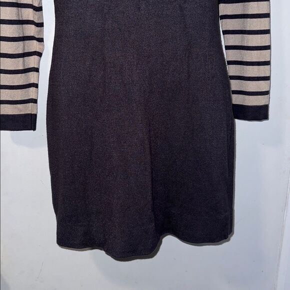 TART Grey and Creme Sweater Dress Tunic-S - Picture 3 of 9